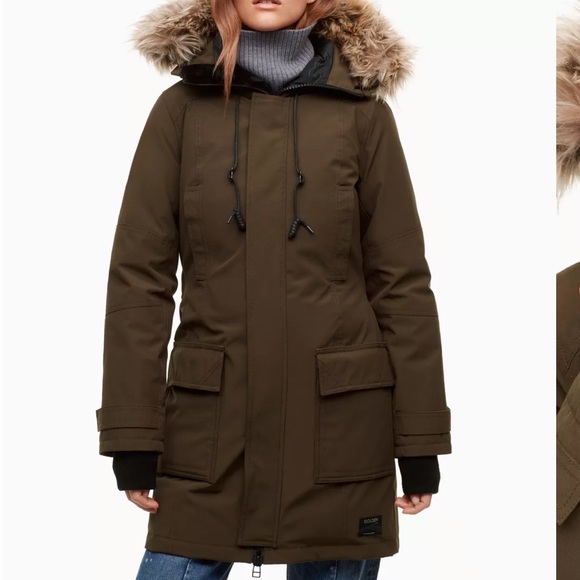 Aritzia Jackets & Blazers - Aritzia Golden By TNA Bancroft Parka Size Large